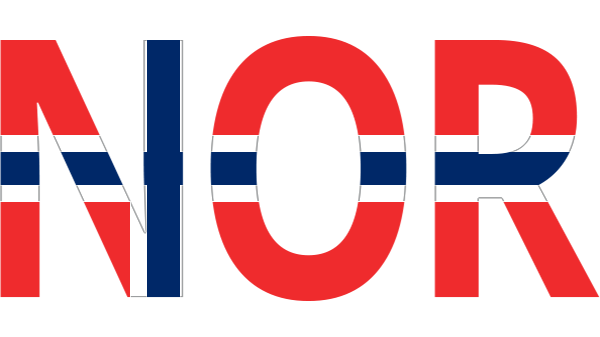 De landcode van Noorwegen